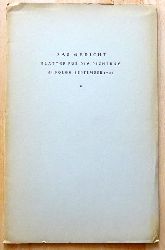 diverse Autoren  Das Gedicht 1. Jahrgang, 24. Folge September 1935 (alle Friedrich Schnack) 