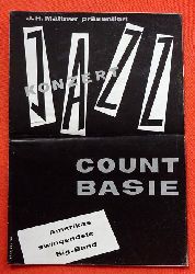 Mattner, J.H.; Count Basie und Klaus Berenbrok (Zus.stellung)  Konzertprogrammheft "J.H. Mattner prsentiert Jazz Konzert Count Basie (Amerikas swingende Big-Band) (Programm Sonntag 6.12.1970 Stadthalle, Groer Saal (Karlsruhe) 