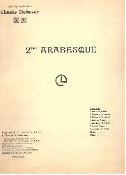Debussy, Claude  2eme Arabesque (Piano seul) 