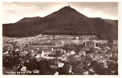   Ansichtskarte Annweiler mit Reichsveste Trifels (Ansicht der Stadt und Burg) 