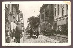   Ansichtskarte Lodsch, Meisterhausstr. (Lodz, Litzmannstadt) 