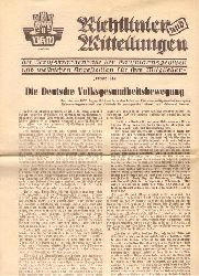 BKW Hamburg  Richtlinien und Mitteilungen der Berufskrankenkasse der Kaufmannsgehilfen u. weiblichen Angestellten... (Februar 1940) 