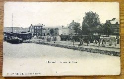   Ansichtskarte AK Hasselt. Bassin du Canal (Feldpost) 