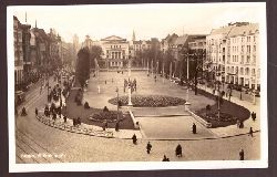   Ansichtskarte AK Posen. Wilhelmplatz (zur Nazizeit mit Beflaggung) 