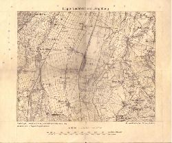  Landkarte "Lager Lechfeld und Umgebung" (Mastab 1:100.000) 