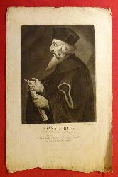   Mezzotinto Ioannes Huss (1373-1415) (Huss, Johannes) 