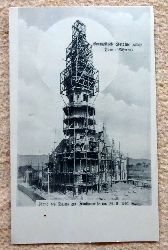   Ansichtskarte AK Evangelische Christus Kirche Turn (Bhmen) (Stand des Baues zur Glockenweihe am 28.9.1902) 