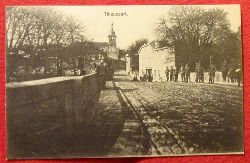   Ansichtskarte AK Thiaucourt. Soldaten auf Brcke (Feldpostkarte) 