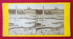 ohne Angaben  Original Stereoskopie.-Fotografie (Stereobild. Stereophotographie) Paris. Place de la Concorde 