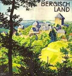   Reise-Prospekt Bergisch Land (Ausgabe 1936) 