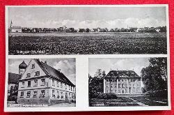   Ansichtskarte AK Ritissen (Wrttemberg). 3 Motive (Totalanicht, Gasthof zum Adler v. Konrad Fhr, Schlo) 