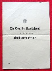 Quedenfeld, Gustav und Eugen Rex  Theaterprogramm "Dichter und Bauer" (Operette in 3 Akten, Musik v. Franz von Suppe, Bearb. v. Franz Werther) 