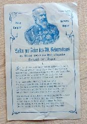   Lieder zur Feier des 80. Geburtstages Sr. Knigl. Hoheit des Prinz-Regenten Luitpold von Bayern 