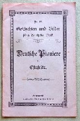 o. Autor  Deutsche Pioniere in Ostafrika (Die Missionare Dr. Krapf und Rebmann) 