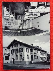   Ansichtskarte AK Hotel Bren. Buchs SG (2 Ansichten) 