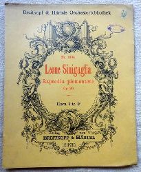 Sinigaglia, Leone  Rapsodia piemontese Opus 26 fr Violine und Orchester (Horn I in F) 