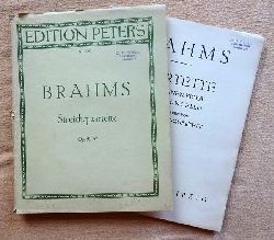 Brahms, Johannes  Streichquartette. Quartette fr 2 Violinen, Viola und Violoncello Opus 51 1+2, 67 (Hg. v. Gewandhaus-Quartett) 