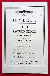 Verdi, Giuseppe  Four Sacred Pieces / Quattro pezzi sacri No. 3 Laudi Alla Vergine Maria (for four-part chorus of children (or female) voices a cappella) 