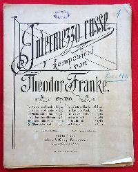 Franke, Theodor  Intermezzo russe Op. 136 (Fr Streichquartett (P. u. St.) 