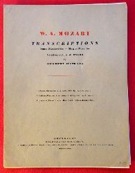 Mozart, Wolfgang Amadeus  Transcriptions from: Zauberflte - Magie flute for Violoncello & Piano. 3. Larghetto (Tamino