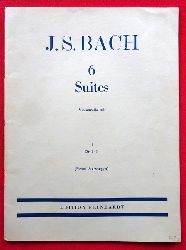 Bach, Johann Sebastian  6 Suites Violoncello Solo I Nr. 1-3 (Richard Sturzenegger) (G-Dur, D-moll, C-Dur) 