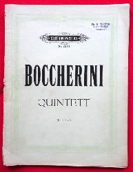 Boccherini, Luigi  Quartette fr 2 Violinen, Viola und 2 Violoncelli (Joh. Lauterbach) 