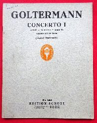 Goltermann, George  Concerto I - Konzerte / Concertos fr Violoncello und Piano A moll Op. 14 (Neu-Ausgabe v. Rudolf Hindemith) 