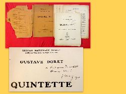 Doret, Gustave  Quintette pour Piano, Deux Violons, Alto et Violoncelle (Partitur und 4 Stimmen) 