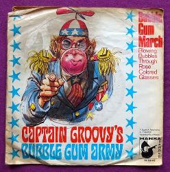 Captain Groovy`s Bubble Gum Army  Bubble Gum March (Single 45 UpM) 