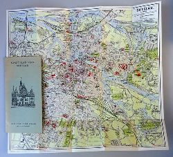   Stadtplan von Breslau (Nachdruck einer Ausgabe von ca. 1924. Farbiger Plan, Mastab 1:16000) 