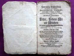 Bothe, Heinrich Joachim  Zuverlssige Beschreibung des nunmehro ganz entdeckten herrenhutischen Ehe-Geheimnisses, nebst dessen 17 Grund-Artickeln, wornach sie in demselben unterrichtet und eingerichtet werden, mit mehreren merkwrdigen, die Lehre, Lebens-Art und Absichten der so (Zweyter Theil) 