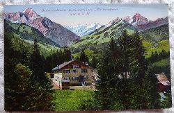  Ansichtskarte AK sterreichisches Grenzwirtshaus "Walserschanz" 1000 m..M. 