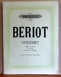 Beriot, Charles  Konzert fr Violine und Orchester Nr. 9 a-Moll op. 104 : Klavierauszug 