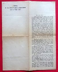 Schmle, Gustav  Antrag an den Herrn Reichstagsabgeordneten unseres Wahlkreises v. 6. Mai 1917 (3seitiges Schreiben des Fabrikanten Gustav Schmle gegen die Aufnahme jugendlicher Personen unter 21 in die Berufsverbnde der Arbeiter (Anm. zum Schutze der Jugend) 