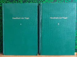 Blotzheim, Urs N. Glutz von  Handbuch der Vgel Mitteleuropas Band I + II (1+2) (Rauhfuhhner, Trappen, Eisvgel, Racken, Lerchen, Sperlinge, Nachtschwalben) 