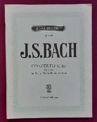 Bach, Johann Sebastian  Concerto C-Dur fr Violine,Violoncello und Continuo (Diethard Hellmann) 