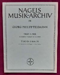 Telemann, Georg Philipp  Trio F-Dur fr Altblockflte,Viola da gamba und Bass continuo 