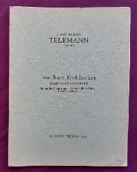 Telemann, Georg Philipp  Jauchzet, frohlocket (Weihnachtskantate fr mittlere Singstimme, Violine (Flte, Oboe) und Generalbass) 