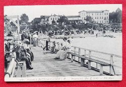   Ansichtskarte Ostseebad Brunshaupten i.M. Ostseehotel (Bes. E. Selk) (Stempel Brunshaupten) (Khlungsborn (bis zum 1. April 1938 Brunshaupten-Arendsee) 