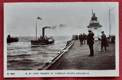   Ansichtskarte AK S.S. Lord Nelson at Harbour Mouth. Gorleston 