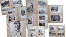   Postkartenalbum mit 39 Ansichtskarten einer Reise nach Algier und Tunis 1905 (Algerien / Tunesien) 