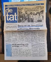 diverse  Die Tat 31. Jahrgang Nr. 41 / Oktober 1980 (Antifaschistische Wochenzeitung) 
