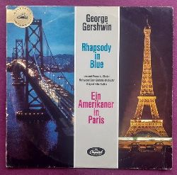 Gershwin, George  Rhapsody in Blue. Ein Amerikaner in Paris (LP 33UMin) (Leonard Pennario (Klavier), Hollywood Bowl Sinfonie-Orchester Felix Slatkin) 