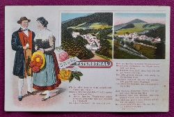   AK Ansichtskarte Gruss aus Petersthal (mit Gedicht) 