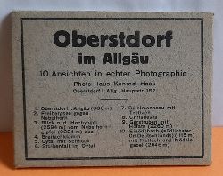   Oberstdorf im Allgu (10 Ansichten in echter Photographie) 