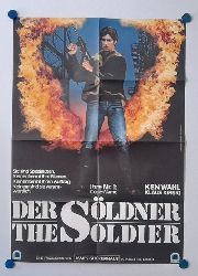 Wahl, Ken und Klaus Kinski  Orig.-Filmplakat Der Sldner / The Soldier 