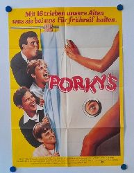 Carmody, Don und Bob Clark  Orig.-Filmplakat Porky