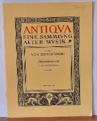 Dittersdorf, Carl (Karl) Ditters von  Divertimento - fr Violine, Viola und Violoncello (Lebermann) 
