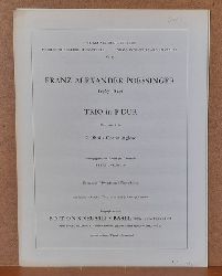 Poessinger, Franz Alexander (1767-1827)  Trio in F-Dur fr / pour / for 2 Oboi e Corno inglese (Hg. Fritz Kneusslin) 