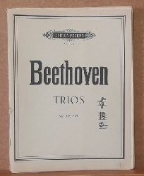 Beethoven, Ludwig van  Trios fr Violine, Viola, Violoncell und Serenade fr Flte, Violine, Viola (Neue Ausgabe von Carl Herrmann und Paul Grmmer) 